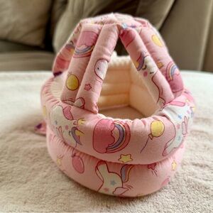 Pink Unicorn Baby Head Protector